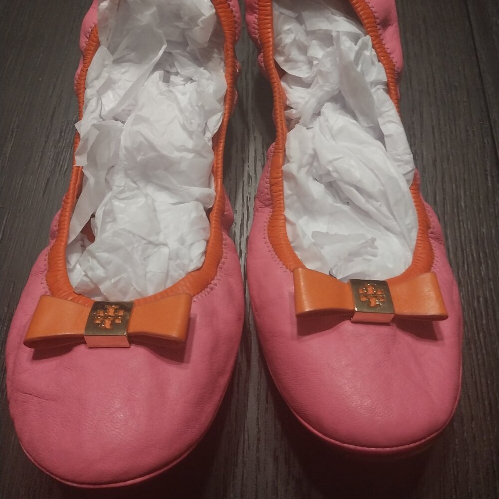 Tory Burch Ballet Flats with Bow Size 11 women